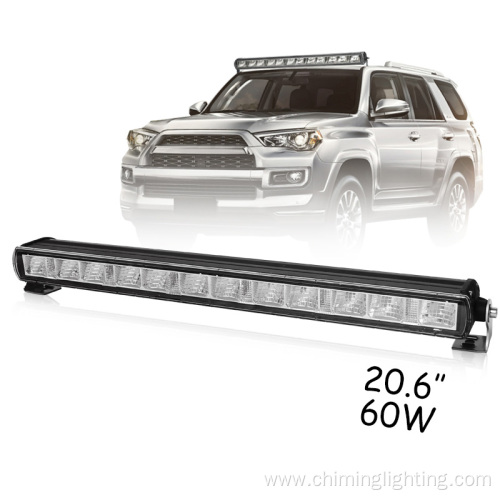 Ip67 20.6 Inch 60W 4X4 Offroad Truck Led Light Bar Led Off Road Light Bar